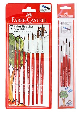 Faber Castell Pony Hair Round Brush (Size 5)